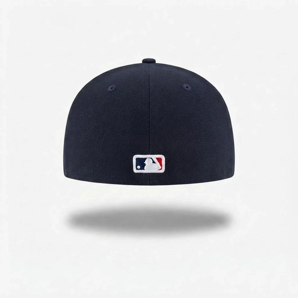 Boston Red Sox New Era 59FIFTY Low Profile Fitted Hat Mens Size 7 Navy Blue NEW